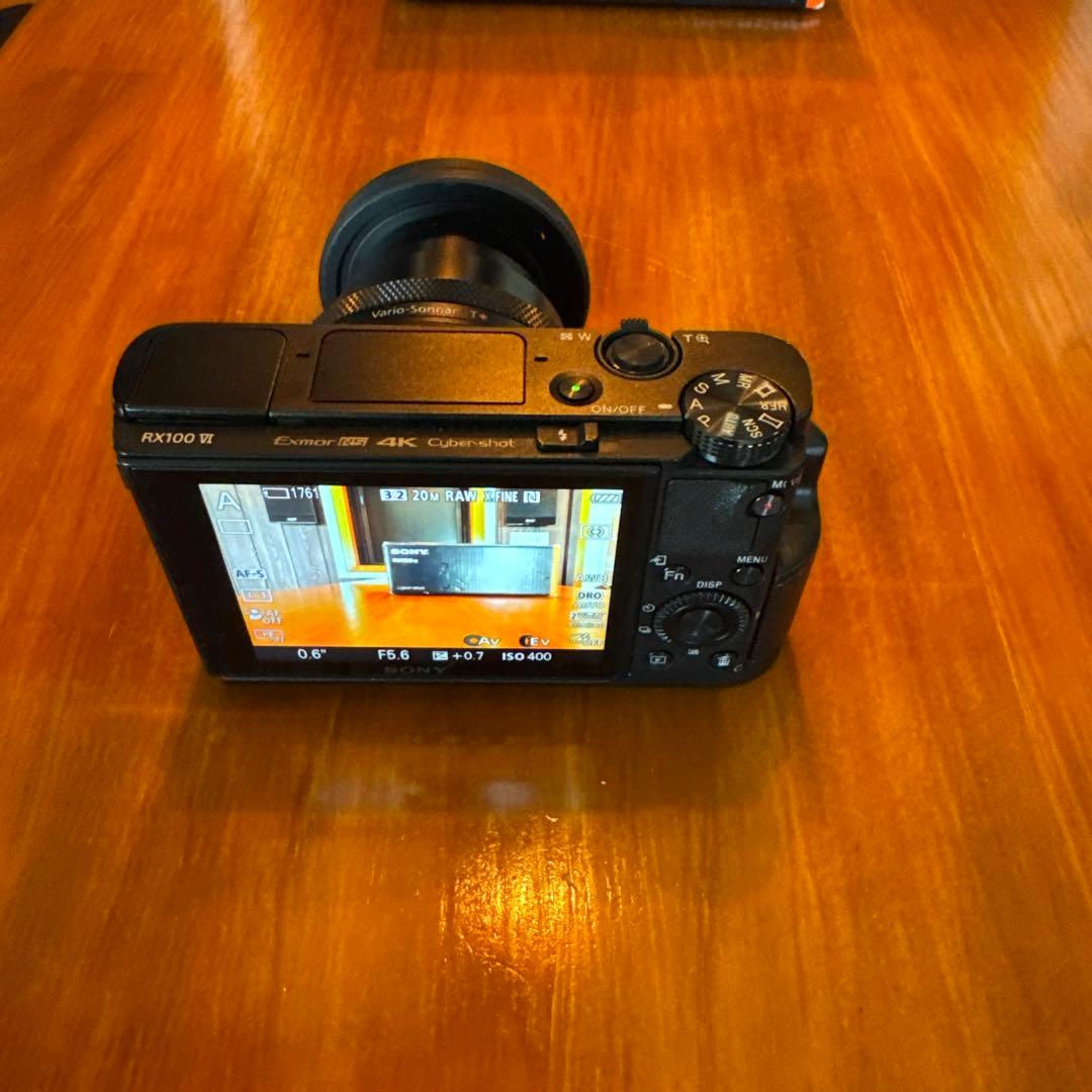 Sony RX100 VI グリップ、フィルターアダプター付き