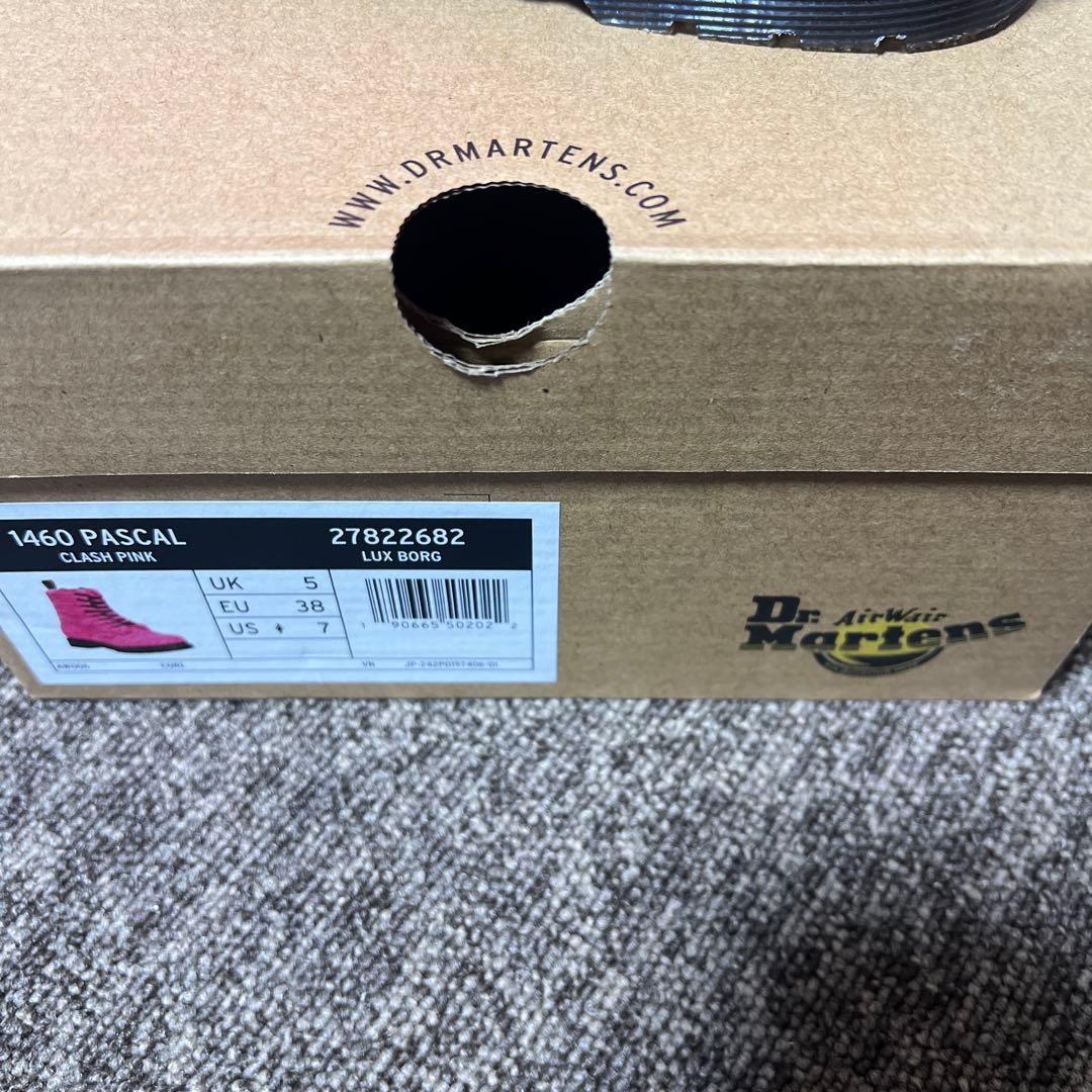 <新品•未使用品>Dr. Martens ピンクブーツ US5(24cm)