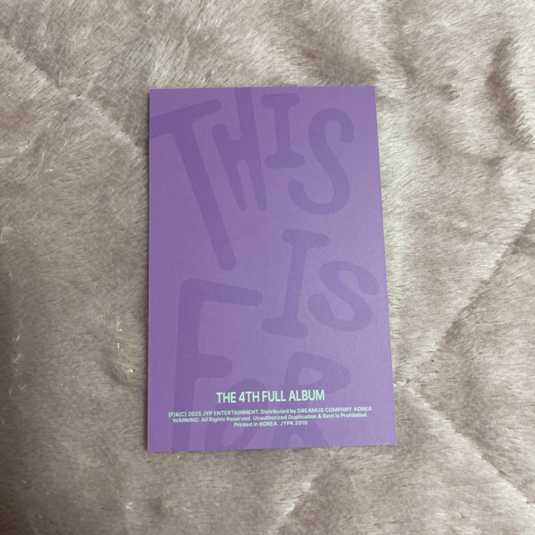 TWICE ジョンヨン THIS IS FOR WALMART US アメリカ