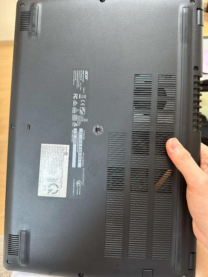 Windowsノート本体 Acer Aspire 3 A315-54 Core I3-8130