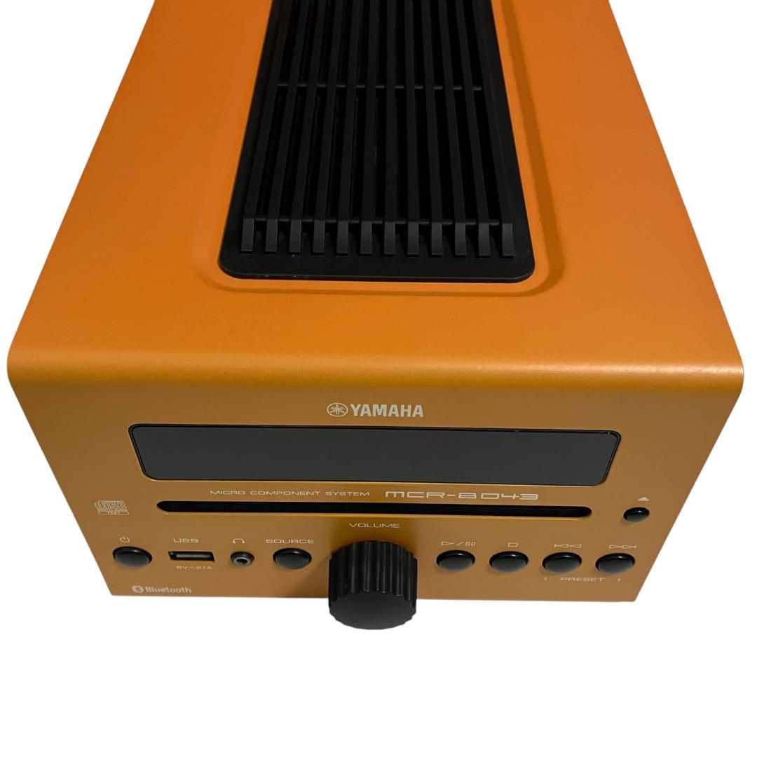 YAMAHA ヤマハ マイクロコンポ　MCR-B043 オレンジ