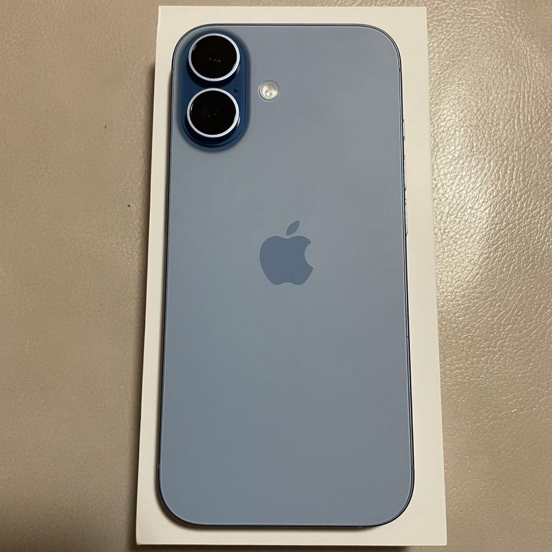 【美品】iPhone17 256GB ミストブルー SIMフリー