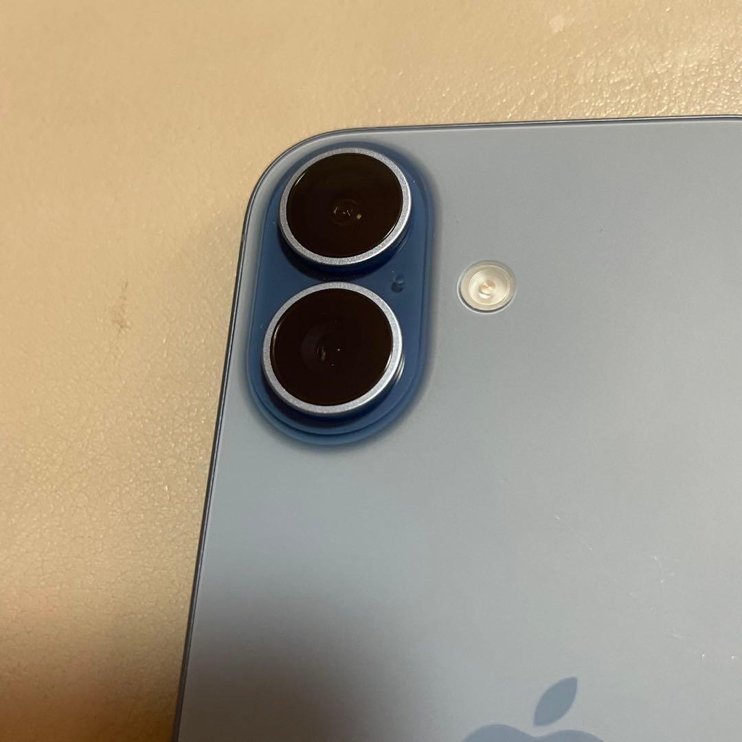 【美品】iPhone17 256GB ミストブルー SIMフリー