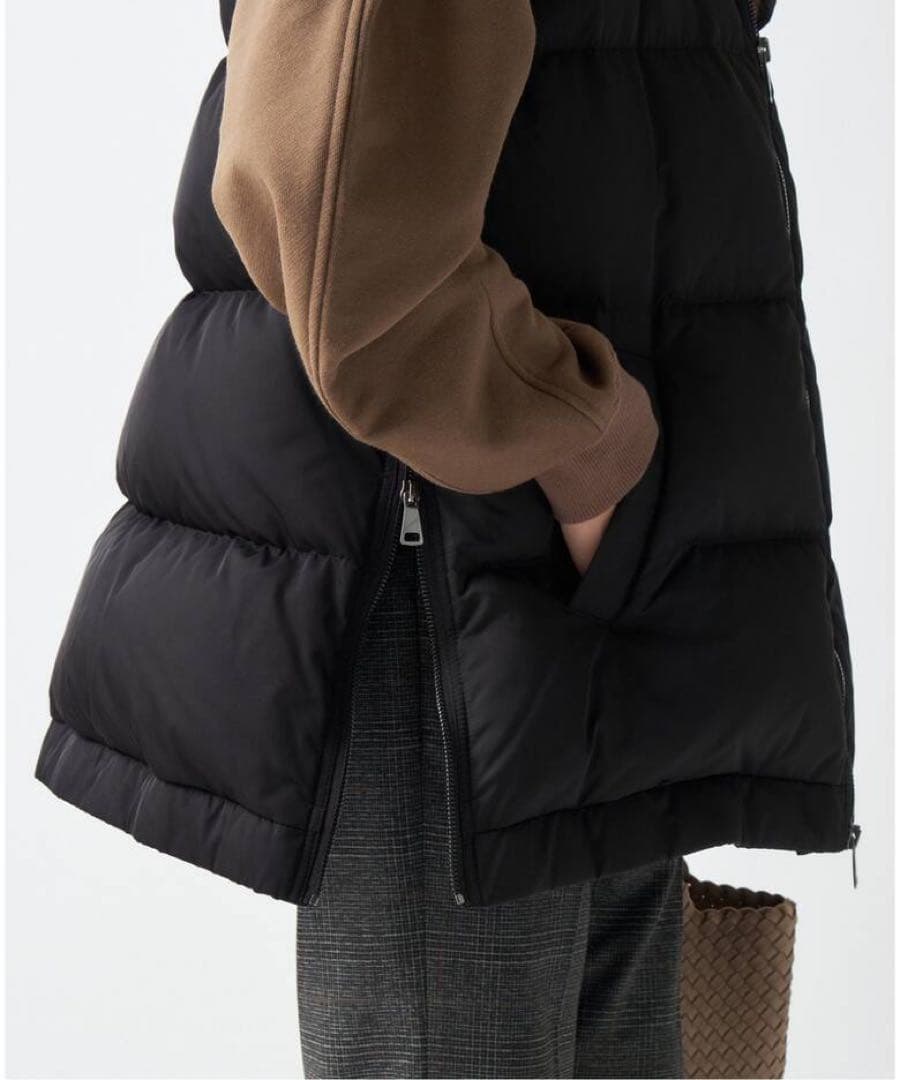 LOU ANDREA/ルーアンドレア 2WAY DOWN VEST ダウンベスト