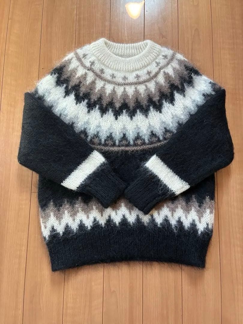 しょっちゃん様　BATONER ハイネック アルパカ モヘア ニット