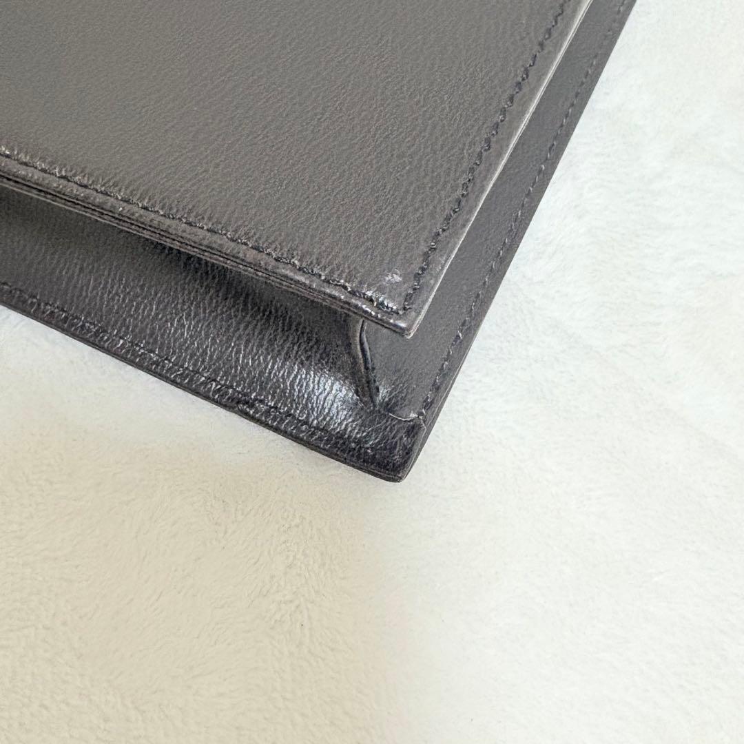 ◆未使用保管品◆ダンヒル ビジネスバッグ 黒 ブリーフケース レザー