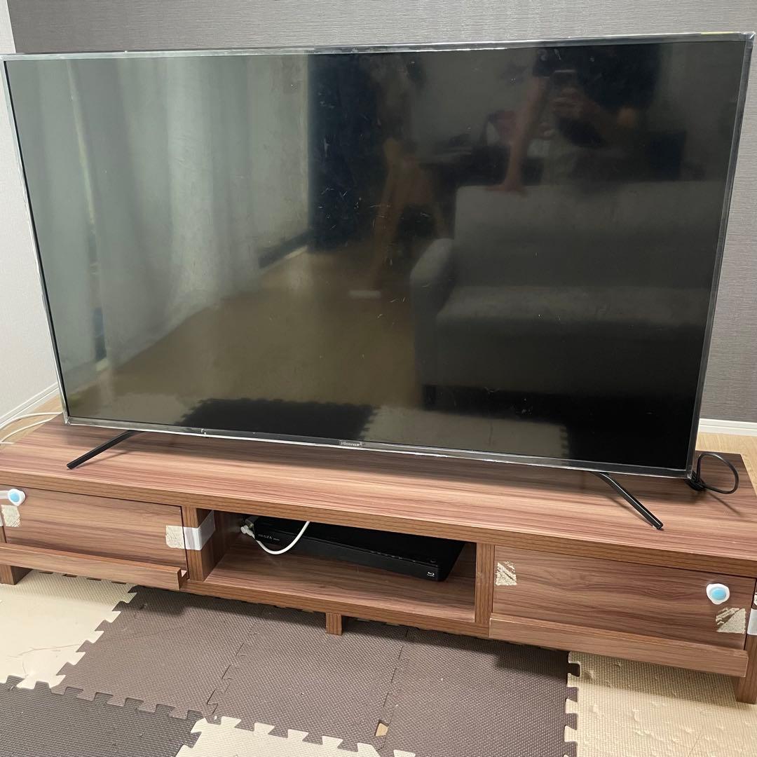 【ジャンク品】ハイセンス 55型 液晶TV 2020年製 大型 リモコン付