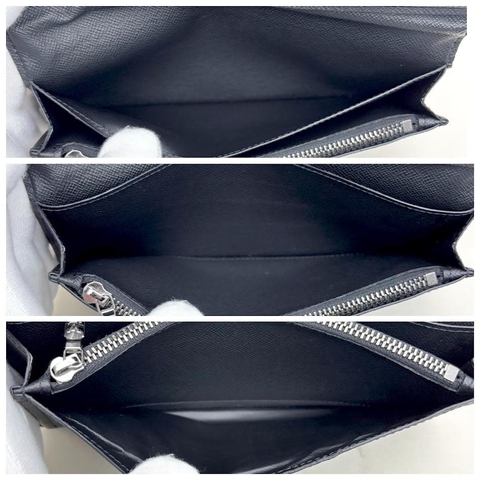 【極美品・IC搭載】ルイヴィトン　モノグラム　エクリプス　ポルトフォイユブラザ