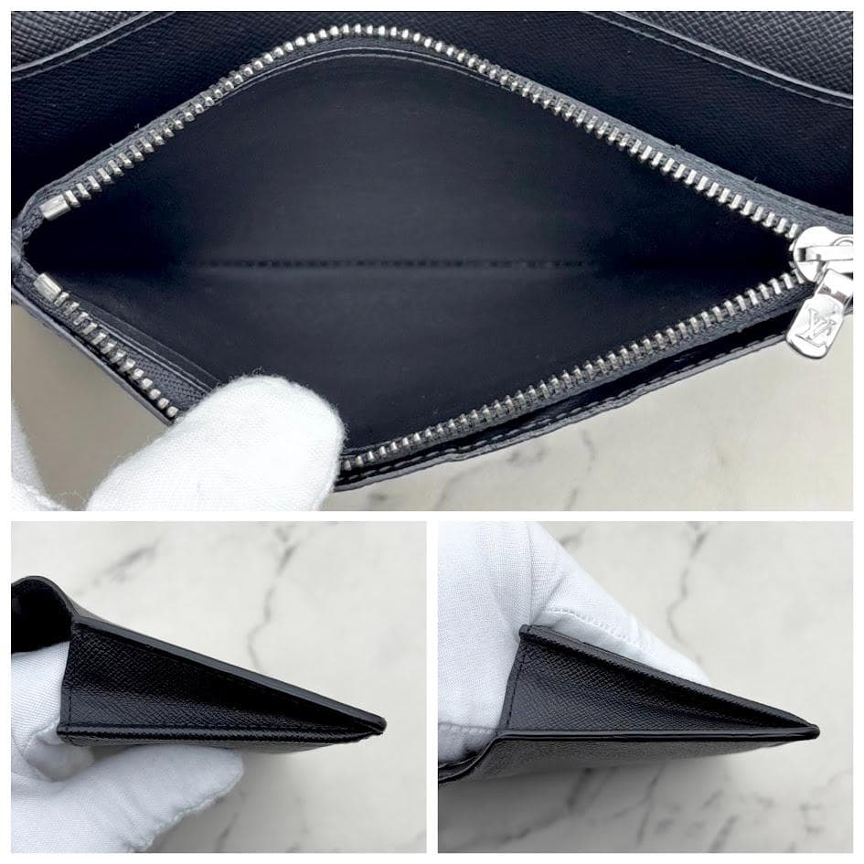 【極美品・IC搭載】ルイヴィトン　モノグラム　エクリプス　ポルトフォイユブラザ