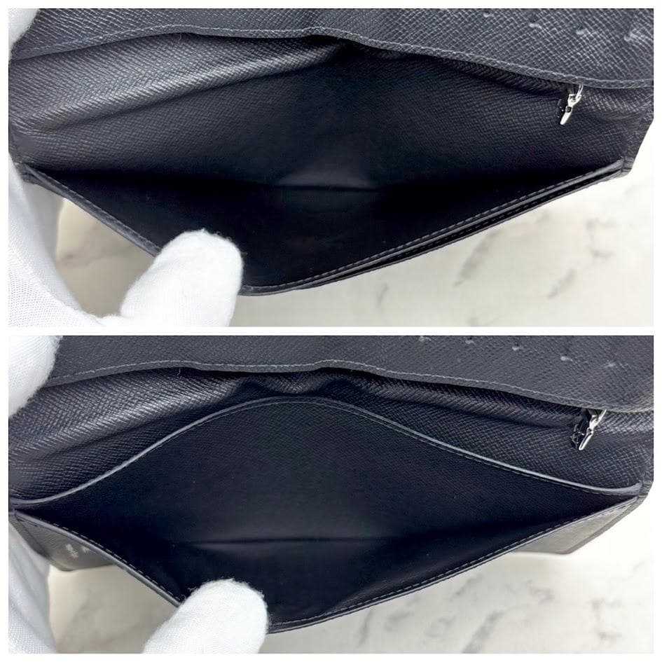 【極美品・IC搭載】ルイヴィトン　モノグラム　エクリプス　ポルトフォイユブラザ