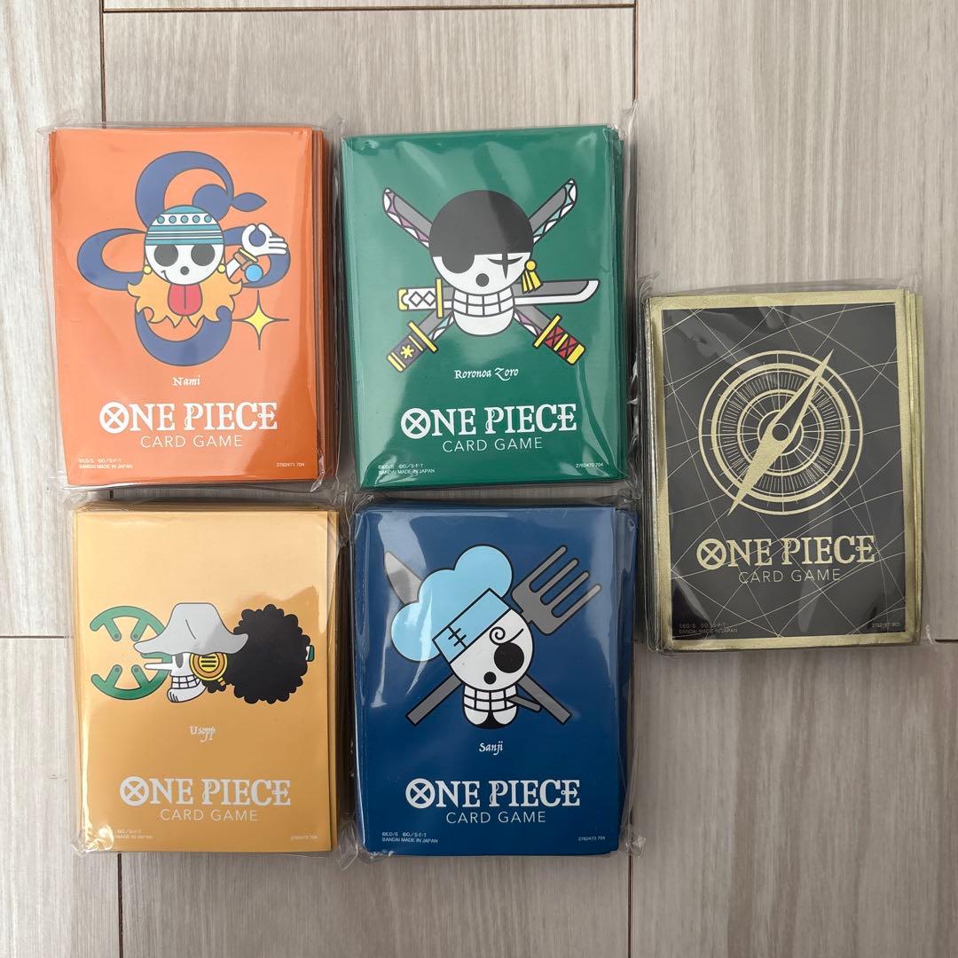 ワンピース カードゲーム スリーブ 5セット