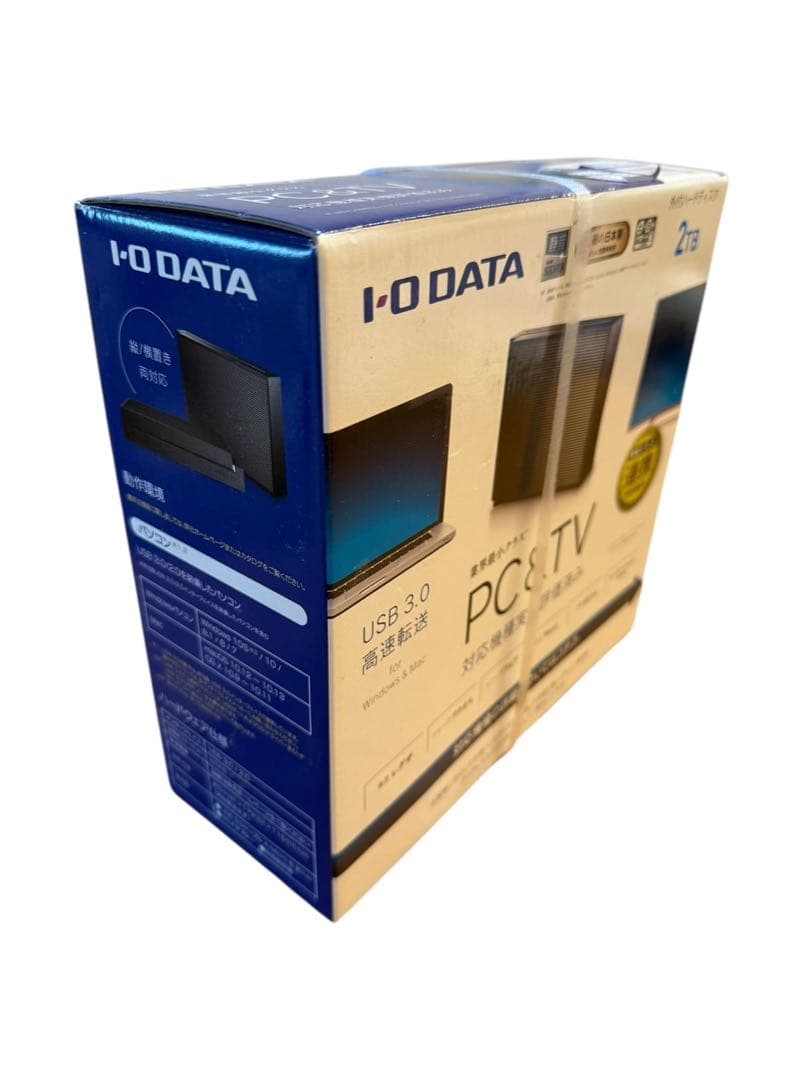 I-O DATA 外付けハードディスク 2TB 新品未開封