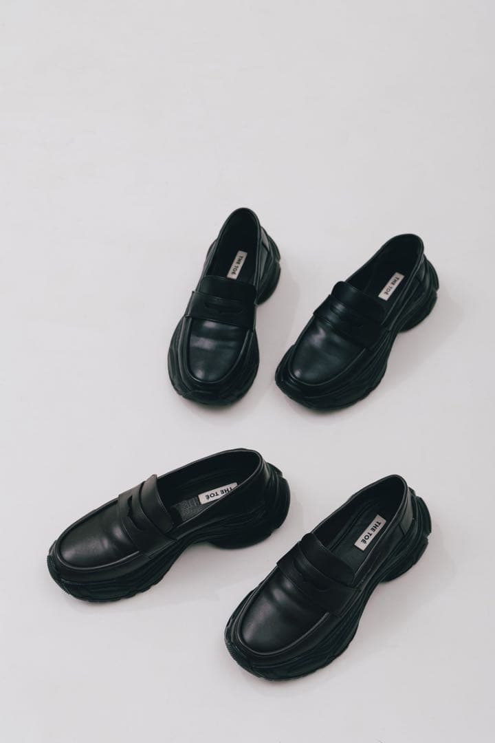 THE TOE Covent Loafer 厚底 ブラック