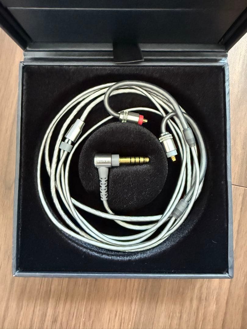 SONY IER-Z1R 有線イヤフォン、MUC-M12SB1ケーブルセット