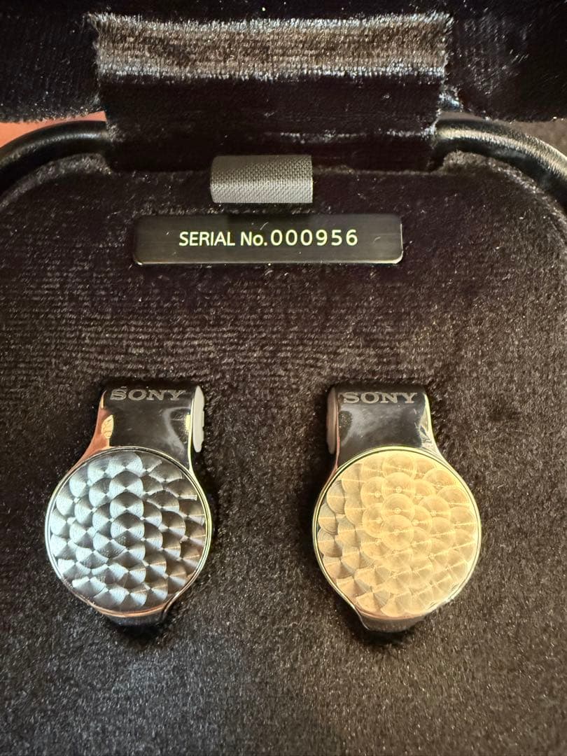 SONY IER-Z1R 有線イヤフォン、MUC-M12SB1ケーブルセット