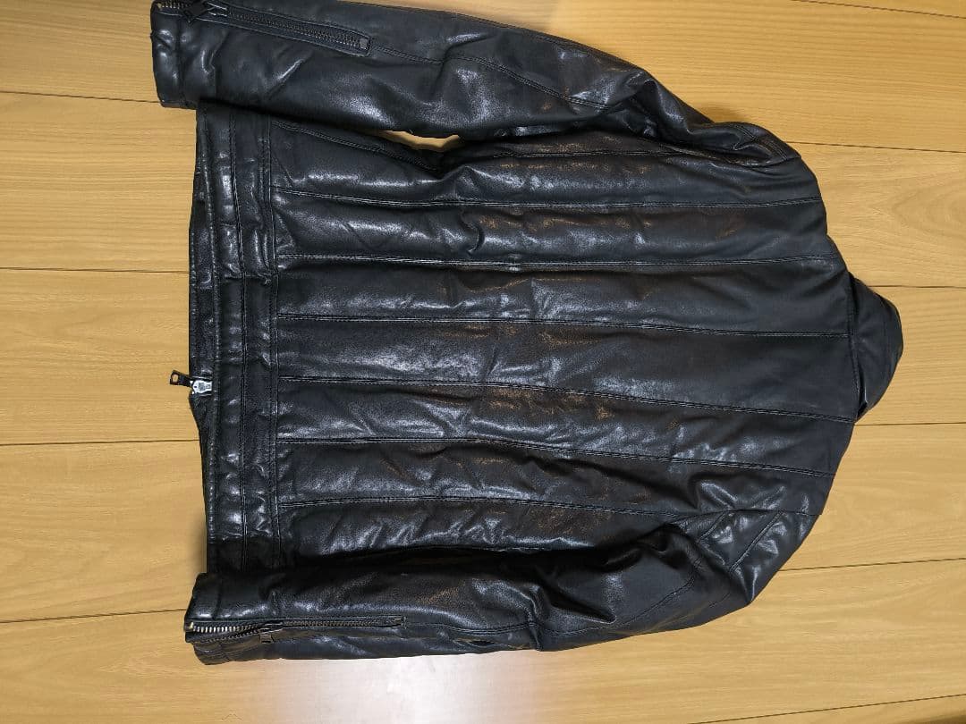 フーガダウンライダースジャケット暖かい