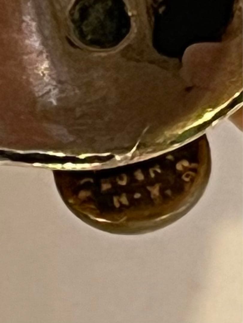 N*6様 AFA USA アメリカ　NY アンティーク　リング　14K