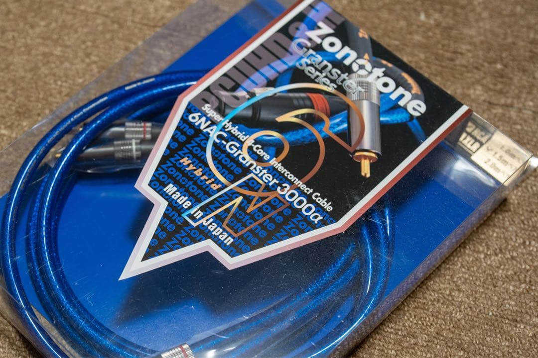 Zonotone 6NAC-Granster 3000α RCA 1.5mペア