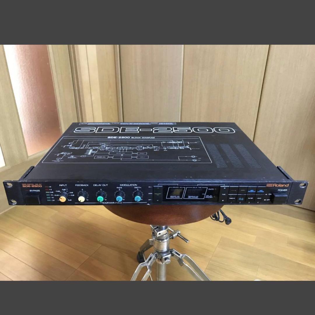 【完動品】Roland SDE-2500 ローランド デジタルディレイ ④