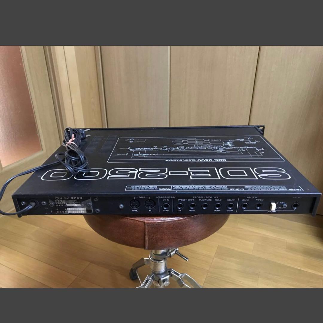 【完動品】Roland SDE-2500 ローランド デジタルディレイ ④