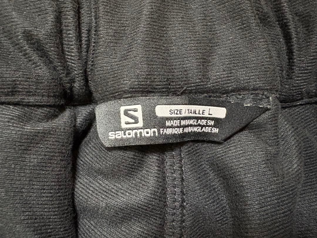 SALOMON スキー/スノーボードパンツ ブラック　Lサイズ