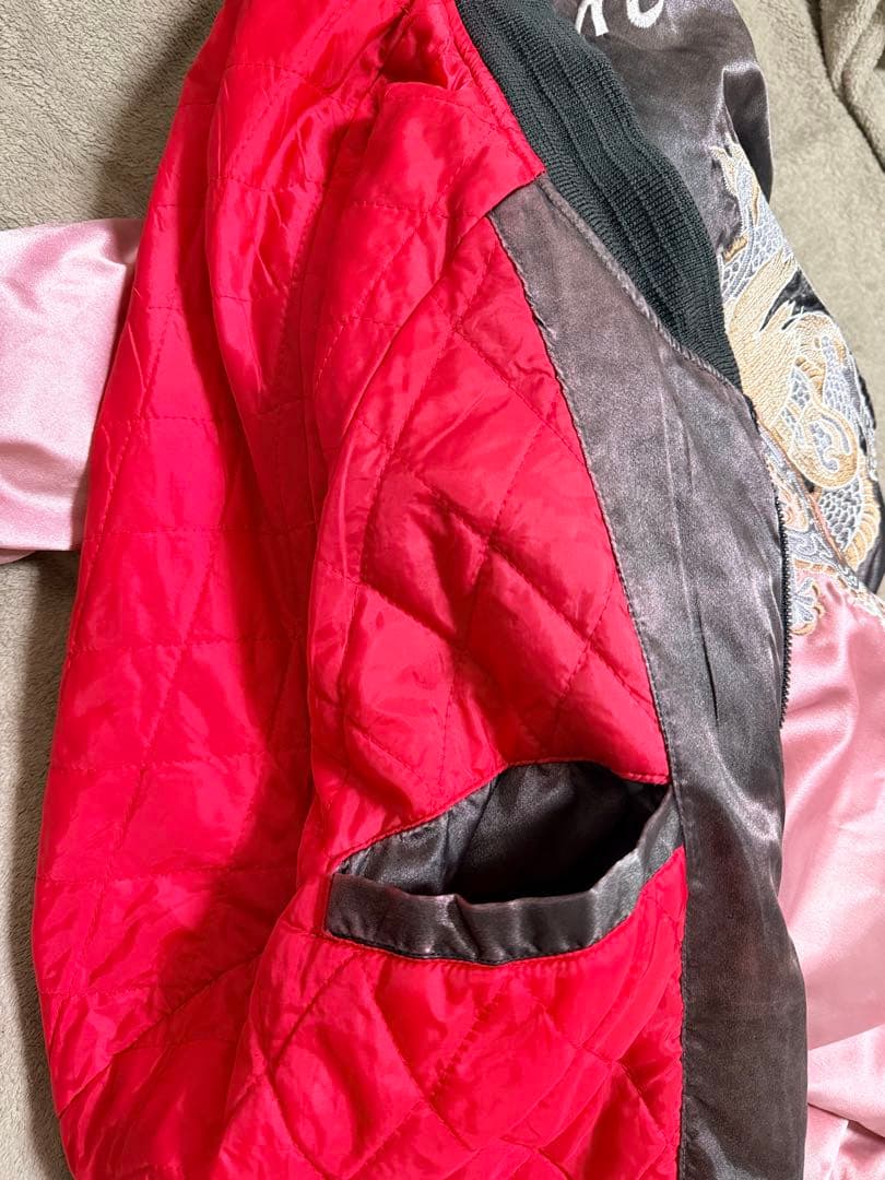 Jungle Storm 龍 日本限定 スカジャン サテン vintage