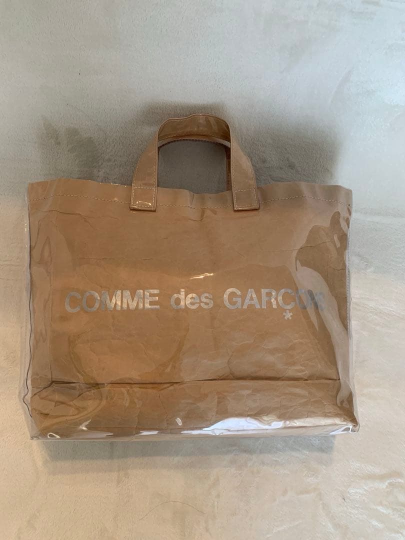【COMME des GARÇONS】PVCトートバッグ