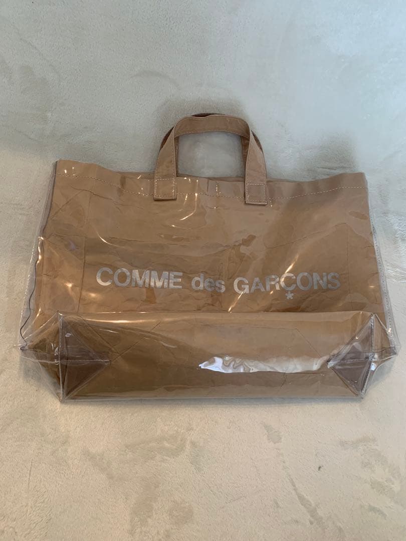 【COMME des GARÇONS】PVCトートバッグ