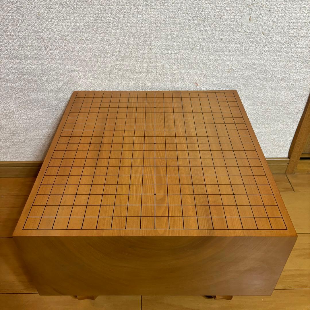 囲碁盤　【趙治勲】作　 直筆　サイン入り　豊功　 厚さ約17,7cm　へそ