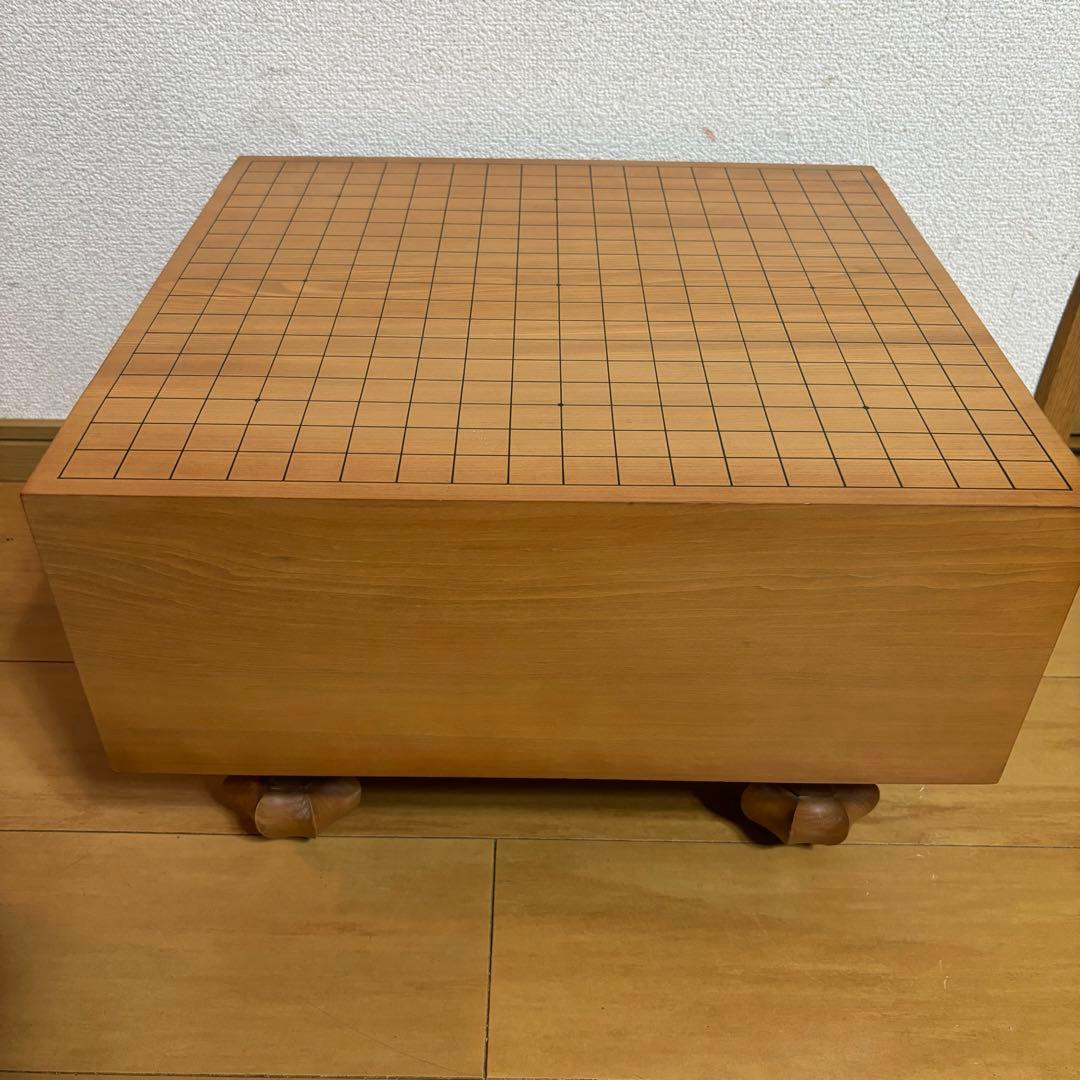 囲碁盤　【趙治勲】作　 直筆　サイン入り　豊功　 厚さ約17,7cm　へそ