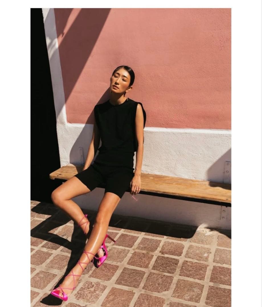 nala ハーフレギンス