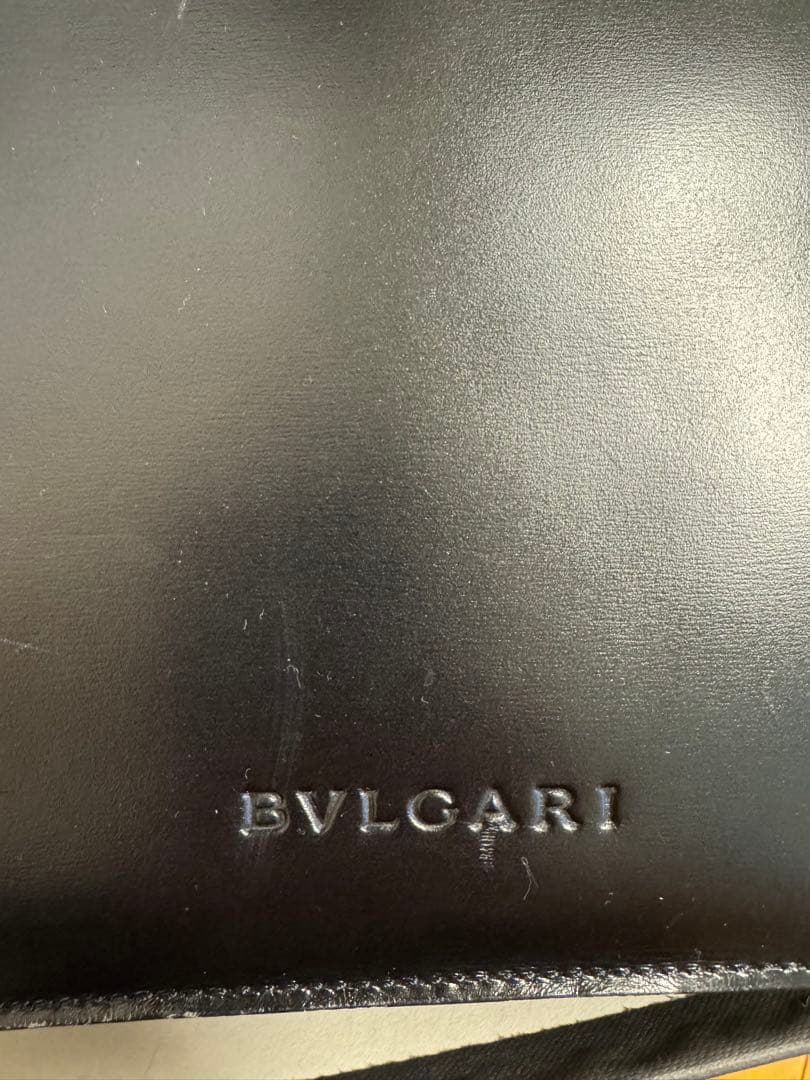 ブルガリ BVLGARI ブラック 本革 2wayハンドバッグ