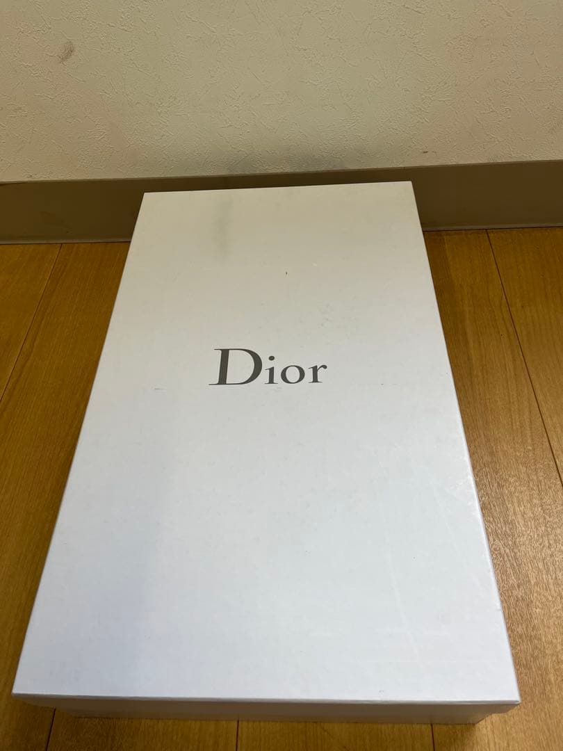 Dior ホワイトロングブーツ　本革