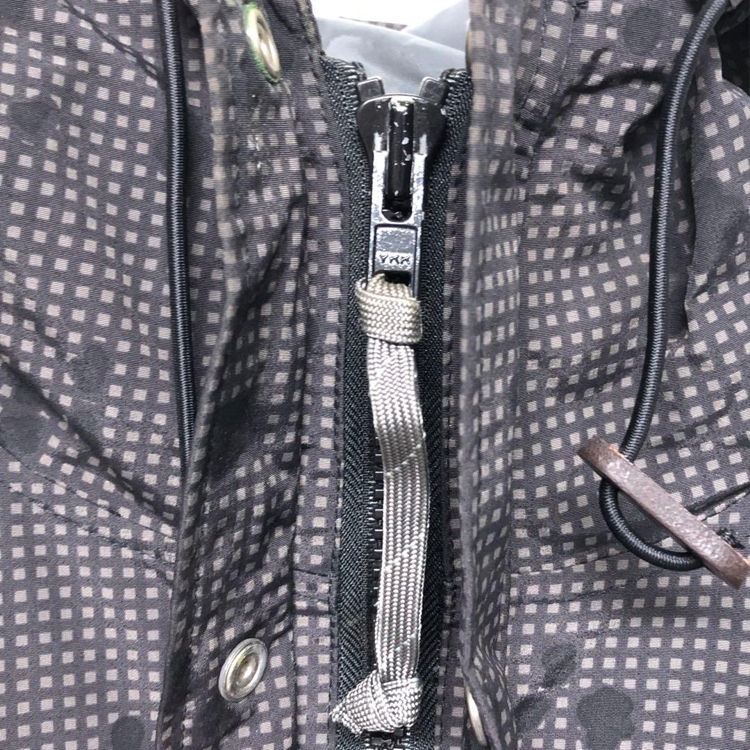 JOHNBULL ミリタリー古着 ナイトデザート迷彩 シェルパーカージャケット