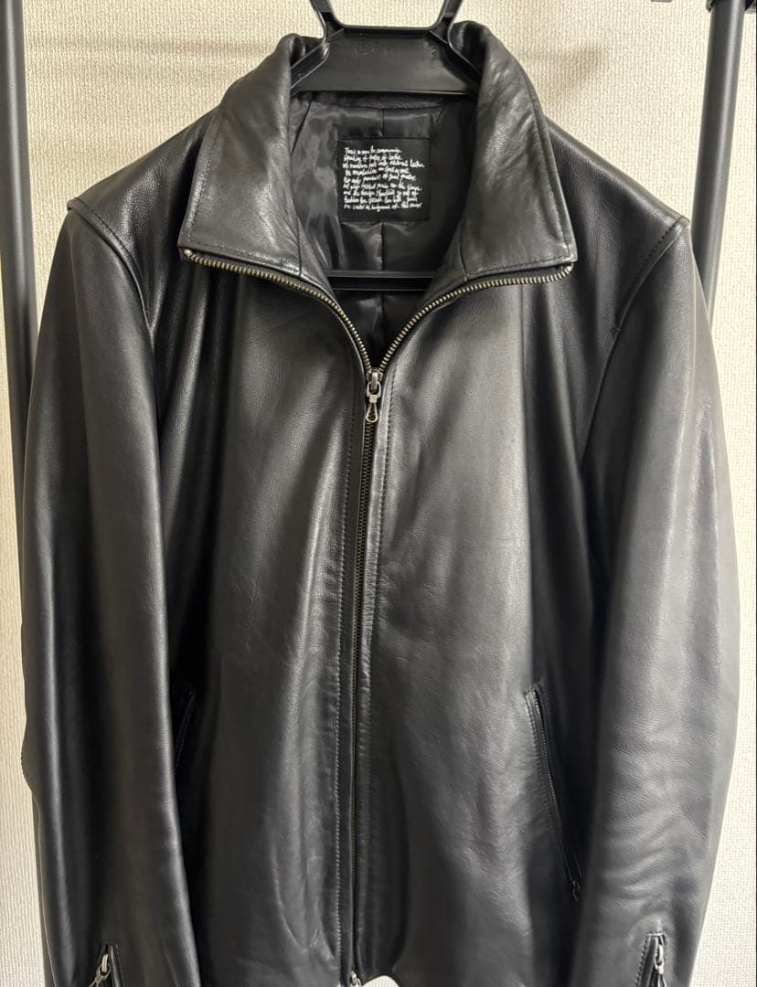 ギ*ん様 ナノユニバース　レザージャケット　シングルライダース　nano uni