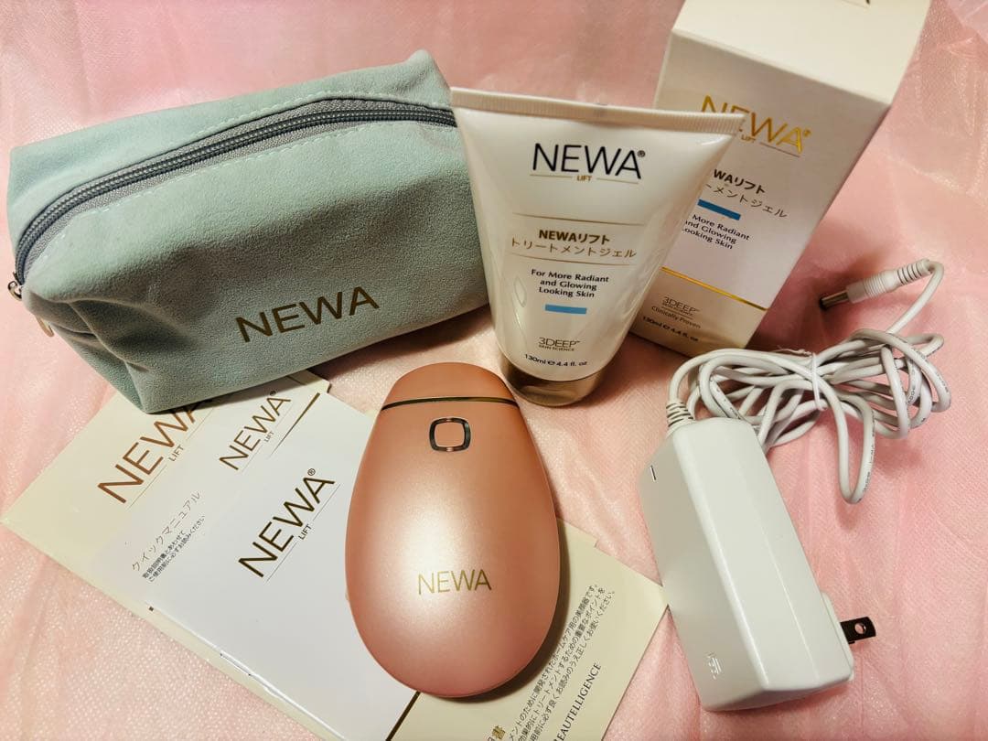 ニューワリフト 美顔器 新品トリートメントジェル付