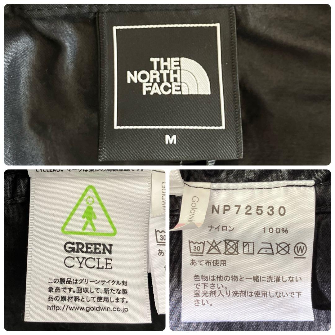 【美品】ノースフェイス コンパクトジャケット NP72530 ブラック Mサイズ