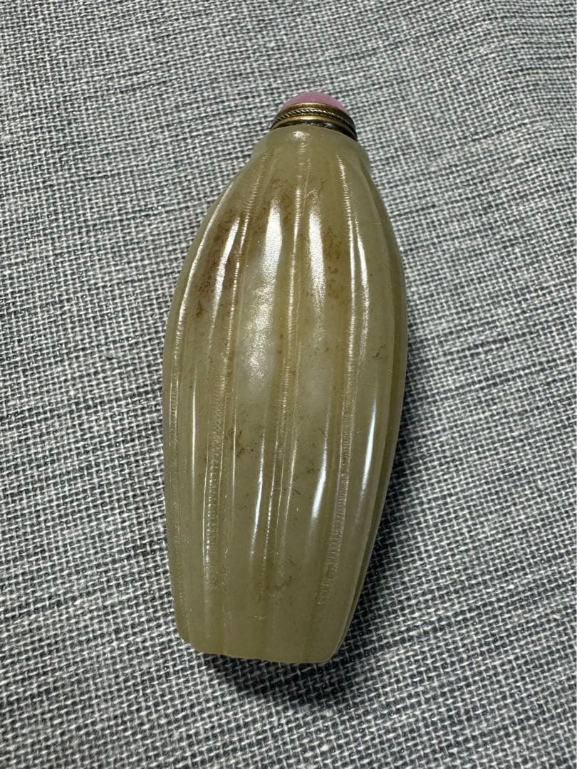 古砡 砡製物 和田玉 清時代中国古美術骨董 鼻煙壺 雕刻アンティ一ク