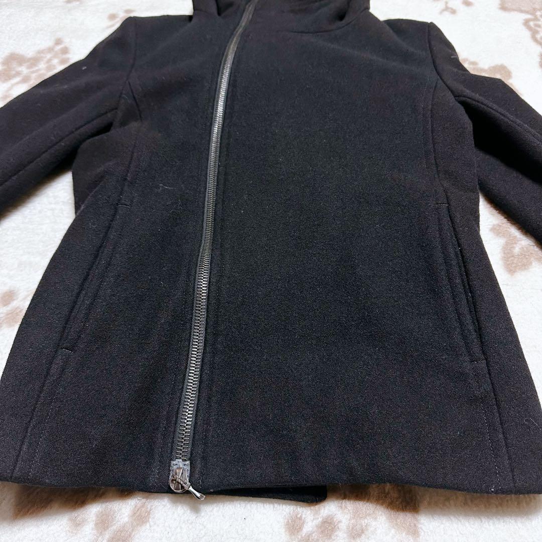 ジャケット・アウター ATTACHMENT heavy melton hooded blouson 2