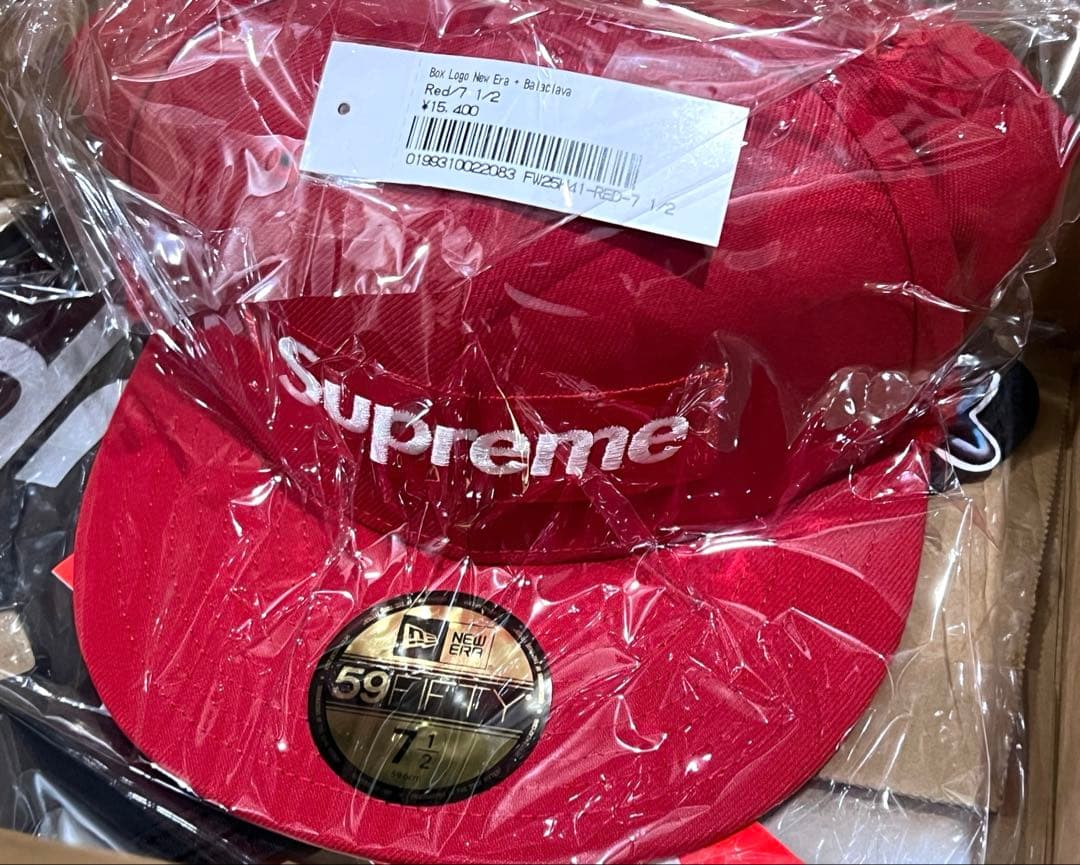 Supreme Box Logo New Era® + Balaclava