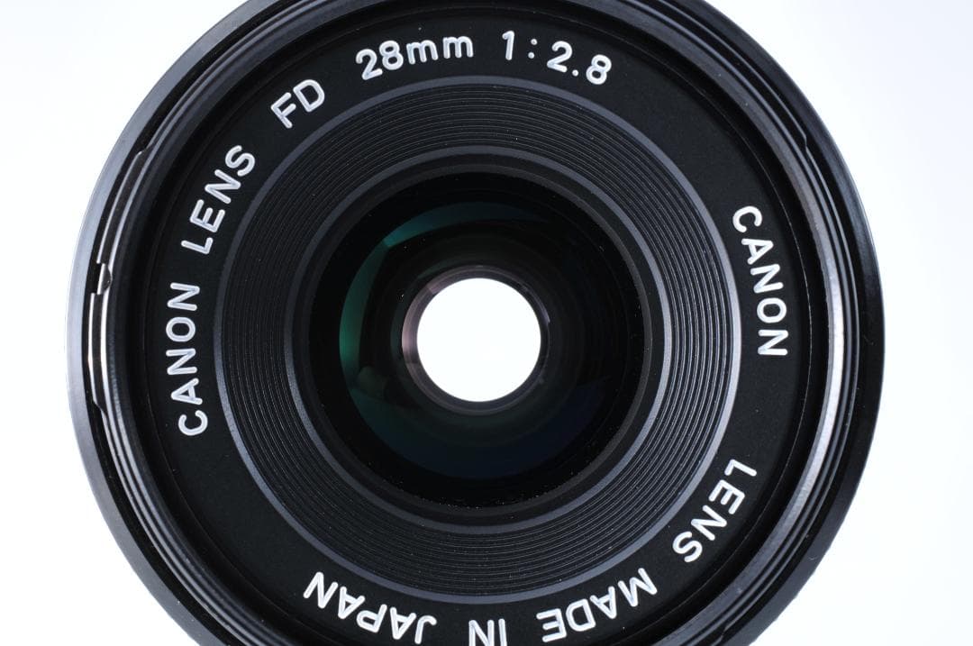 CANON キヤノン FD 28mm F2.8 単焦点 広角レンズ #854