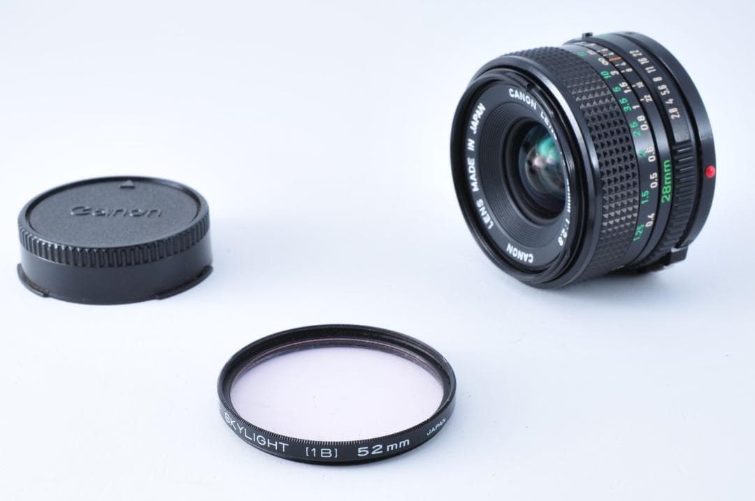 CANON キヤノン FD 28mm F2.8 単焦点 広角レンズ #854