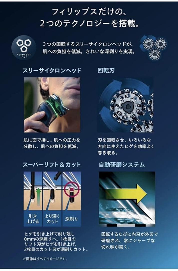フィリップス 洗浄器付 9000シリーズ SkinIQテクノロジー シェーバー