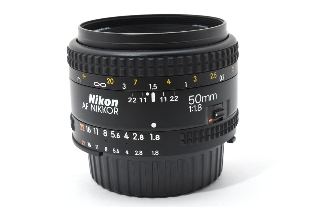 美品 Nikon AF 50mm F1.8 ニコン 9370