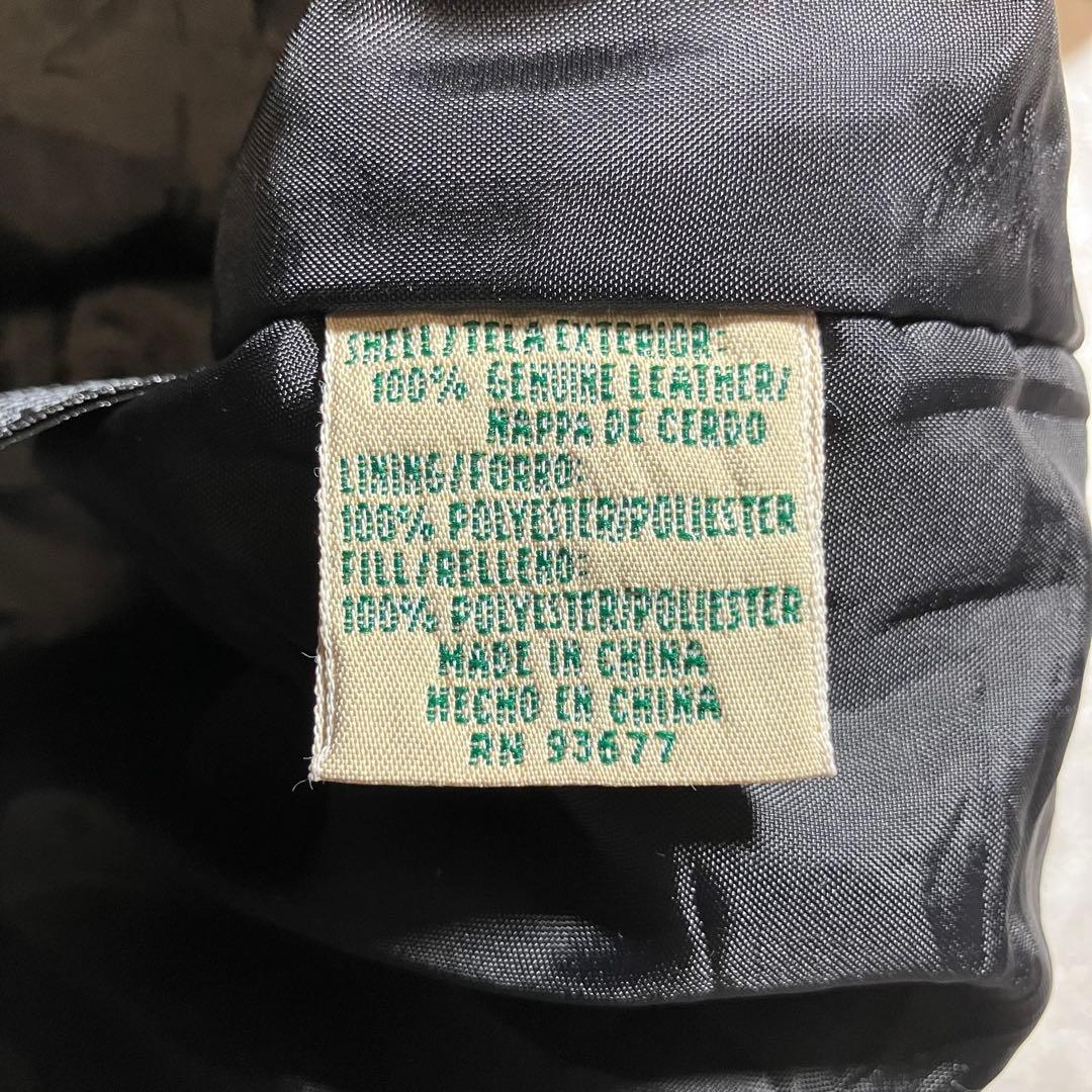 90s セントジョンズベイ ブラック レザージャケット カーコート ヴィンテージ