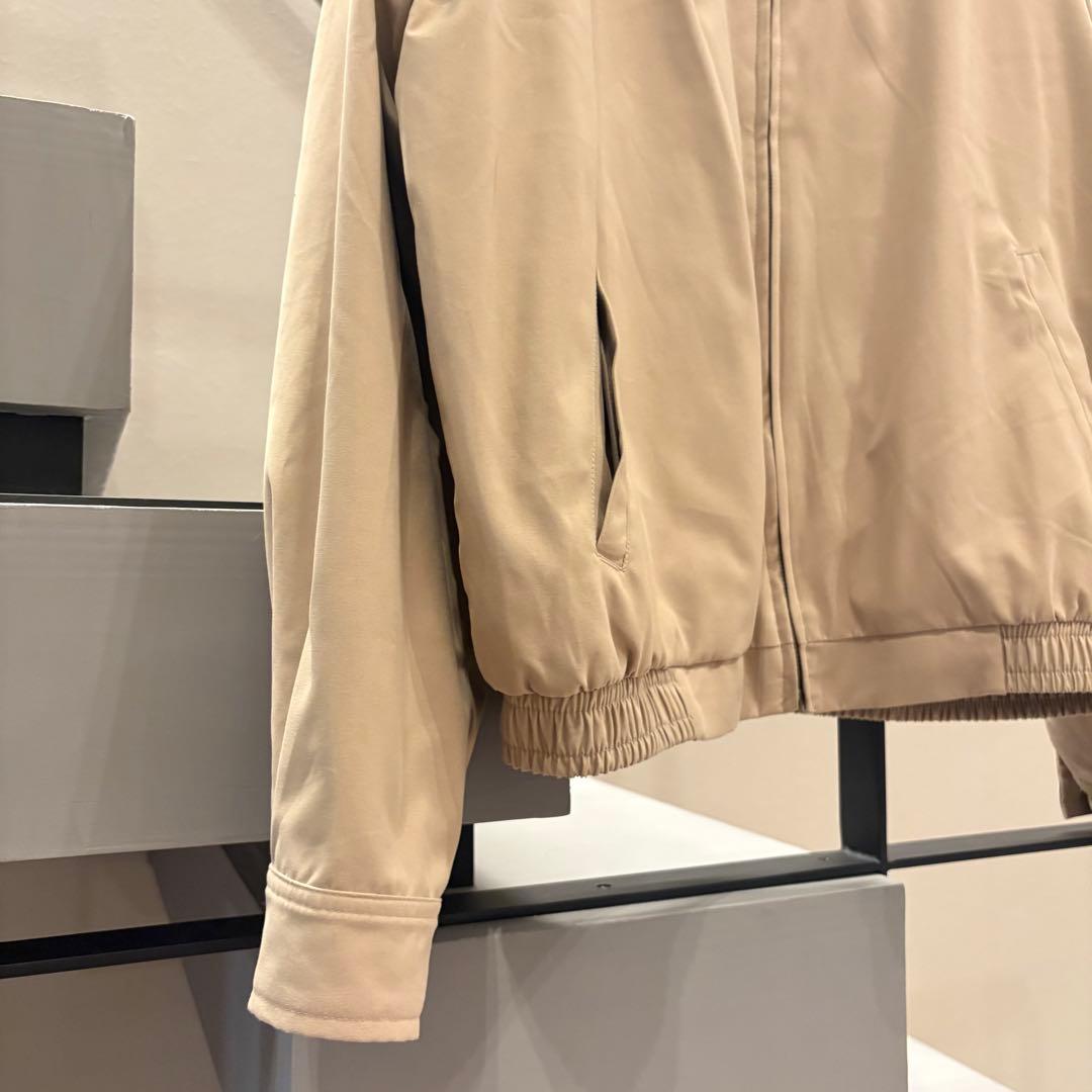 ポロラルフローレン　 スウィングトップ　裏地チェック　チンスト　ベージュ