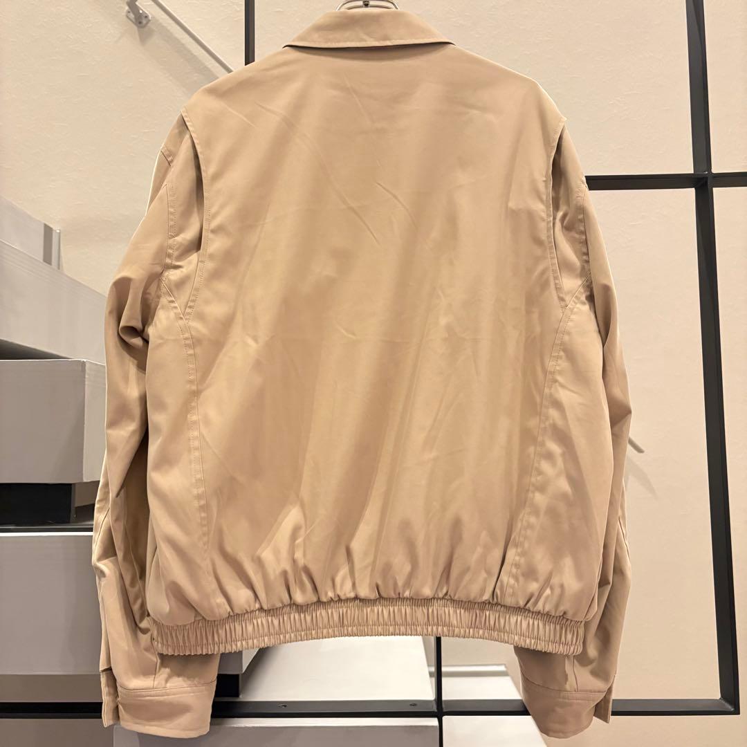 ポロラルフローレン　 スウィングトップ　裏地チェック　チンスト　ベージュ