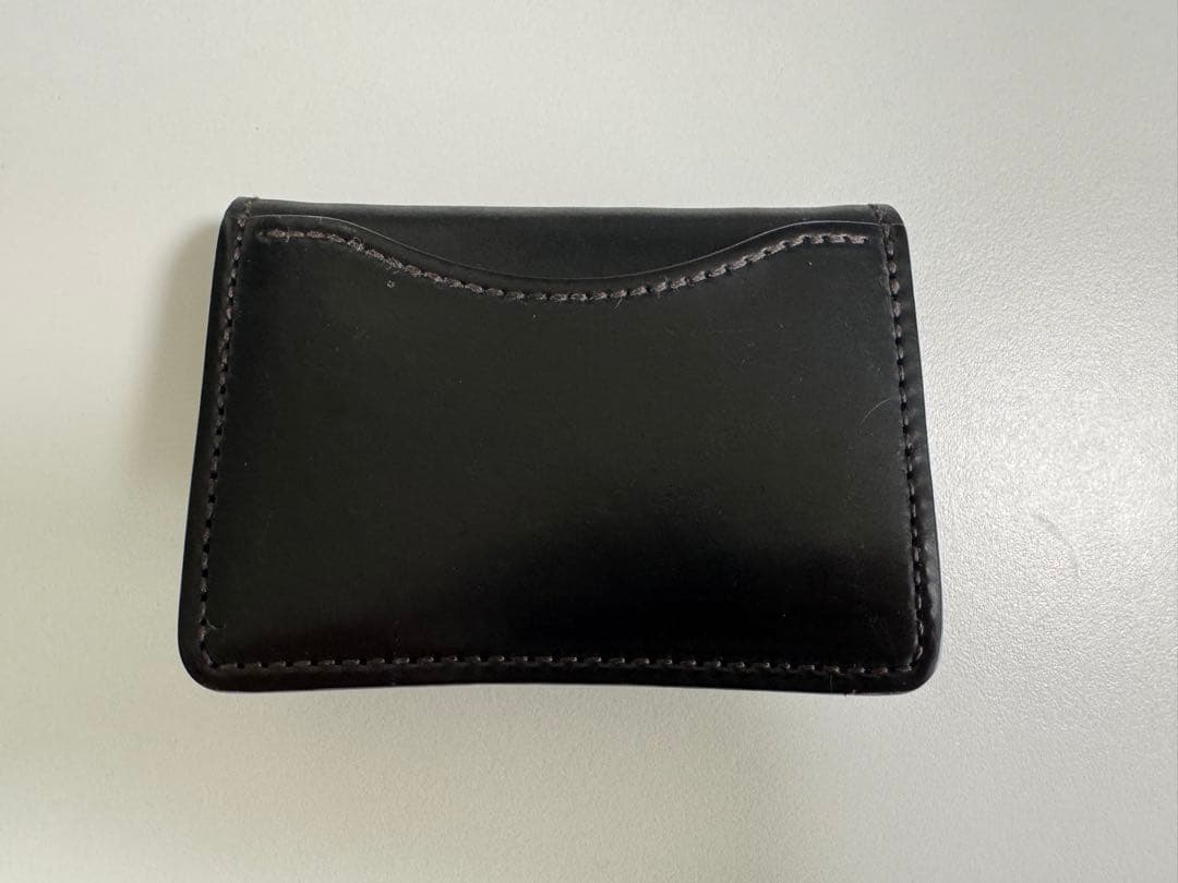 【美品】WILD SWANS タング シェルコードバン 黒