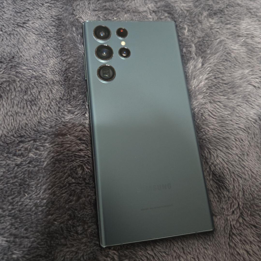 Samsung Galaxy s22 ultra グリーン