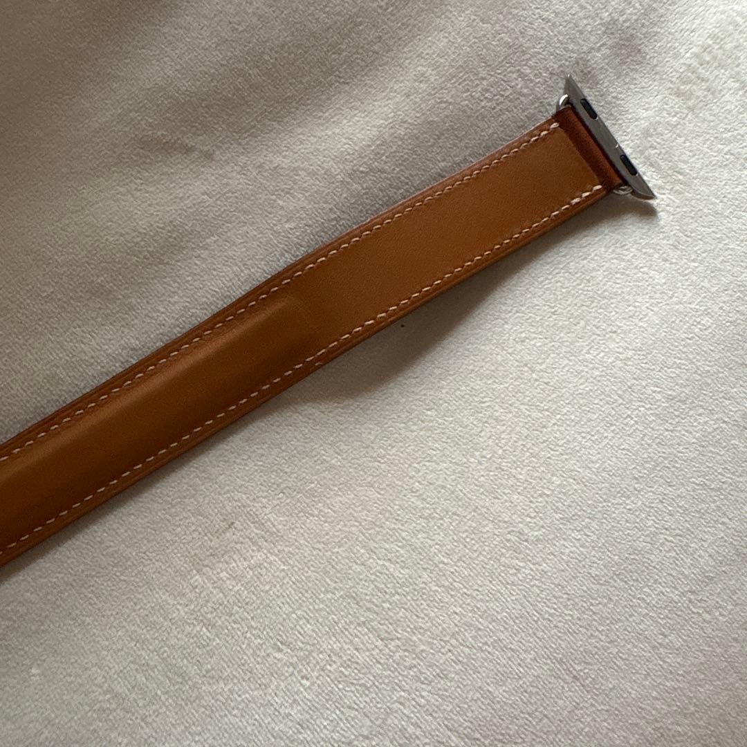 美品 レザーベルト HERMES AppleWatch アップルウォッチ ベルト